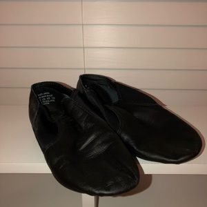 Black Capezio Jazz Shoes